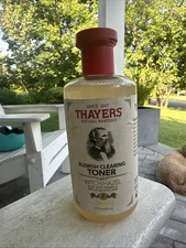 Thayers Blemish Clearing Toner Witch Hazel Lemon 14 Oz Aloe Vera Formula READ