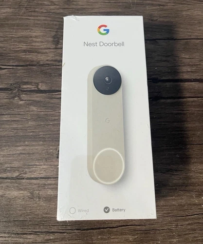 Google Nest Doorbell, Battery - LINEN Brand New (Sealed)