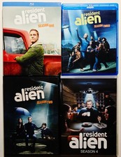 Resident Alien - The Complete Series: Seasons 1  2  3  4 Blu-ray / DVD SyFy