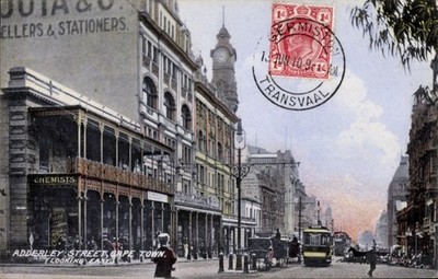 Ak Cape Town Kapstadt Südafrika, Adderley-Street - 11076831