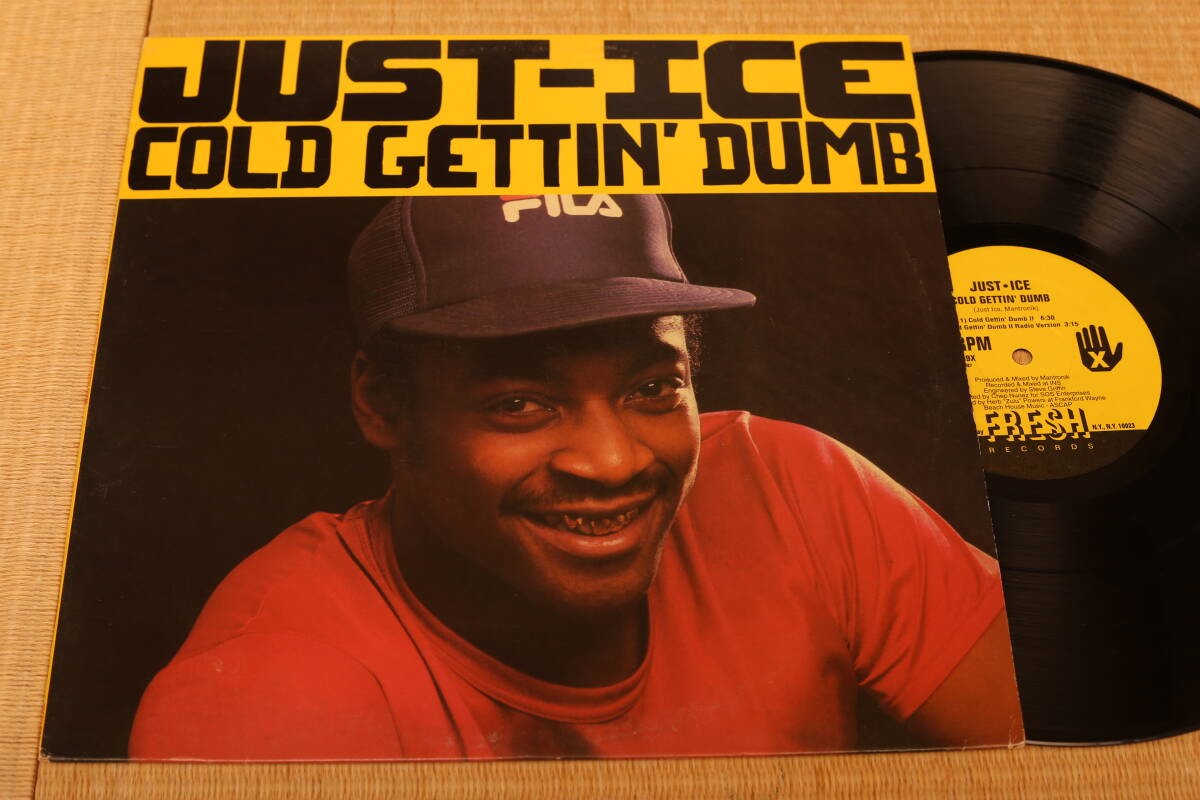 未使用 Just-Ice - Cold Gettin' Dumb / 12\" 未使用 Just-Ice - Cold Gettin' Dumb / 12