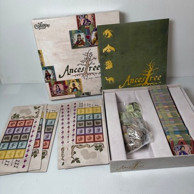 AncesTree Calliope Games Board Game 2-5 Players Ages 8+ Cardboard Tiles 2017