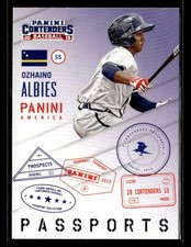 2015 Panini Contenders - Passports - #16 Ozhaino Albies