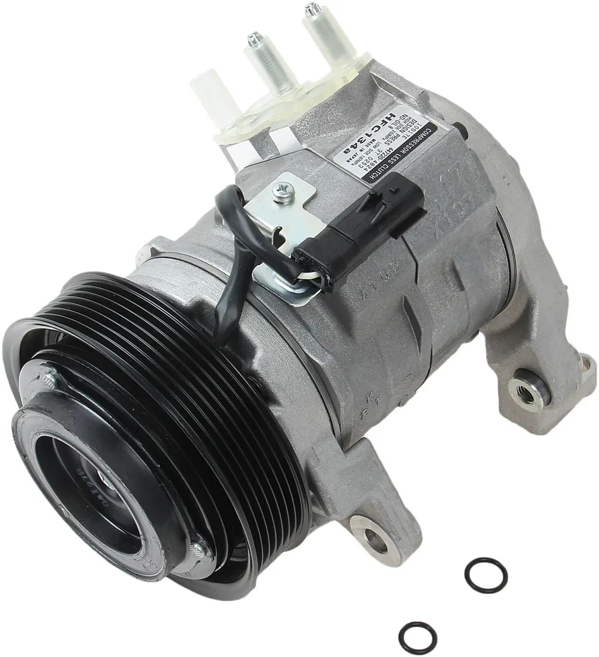 Compressor DENSO 471-0398 com embreagem para 03-08 Dodge 1500 2500 3500 - Imagem 3 de 4