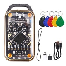 Chameleon Ultra Upgrade  Card Emulator RFID  Chip Reader+5XUID Keychain8789