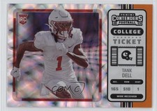 2023 Chronicles Draft Picks Contenders College Ticket Orange Tank Dell #17 05vn