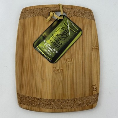 Totally Bamboo Schneiden & Portion Brett 24.1cm x 19.1cm Haltbar Holz Küche Prep