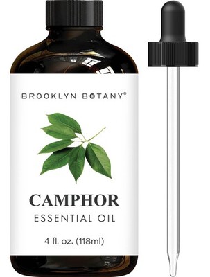 Brooklyn Botany Camphor Essential Oil - Huge 4 4 Fl Oz (Pack of 1),