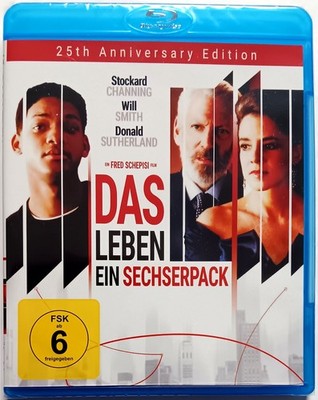 Das Leben - ein Sechserpack (1993) NEU, Will Smith, Donald Sutherland, Blu-ray