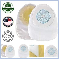 Comfortable Disposable Colostomy Bags - Closed Stoma, 10 Pack (20-65mm Fit)