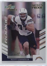 2007 Score Select Rookie Artist's Proof /32 Scott Chandler #394 0q3