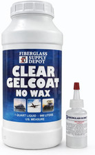 Clear Gelcoat without Wax with MEKP Hardener   Uv-Resistant Marine Gelcoat for I