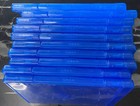 Verbatim Blu-Ray DVD Disc Blue Trim Plastic Storage Cases 10 Pack — photo 4