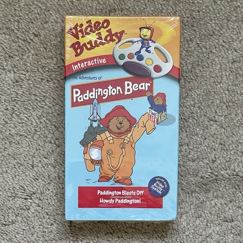 Video Buddy Interactive VHS ~ The Adventures of Paddington Bear ~ NEW, Sealed - Foto 1 di 6