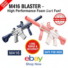 M416  Electric Water Gun Squirt Gun Powerful Water Pistol for Kids Adult Toys