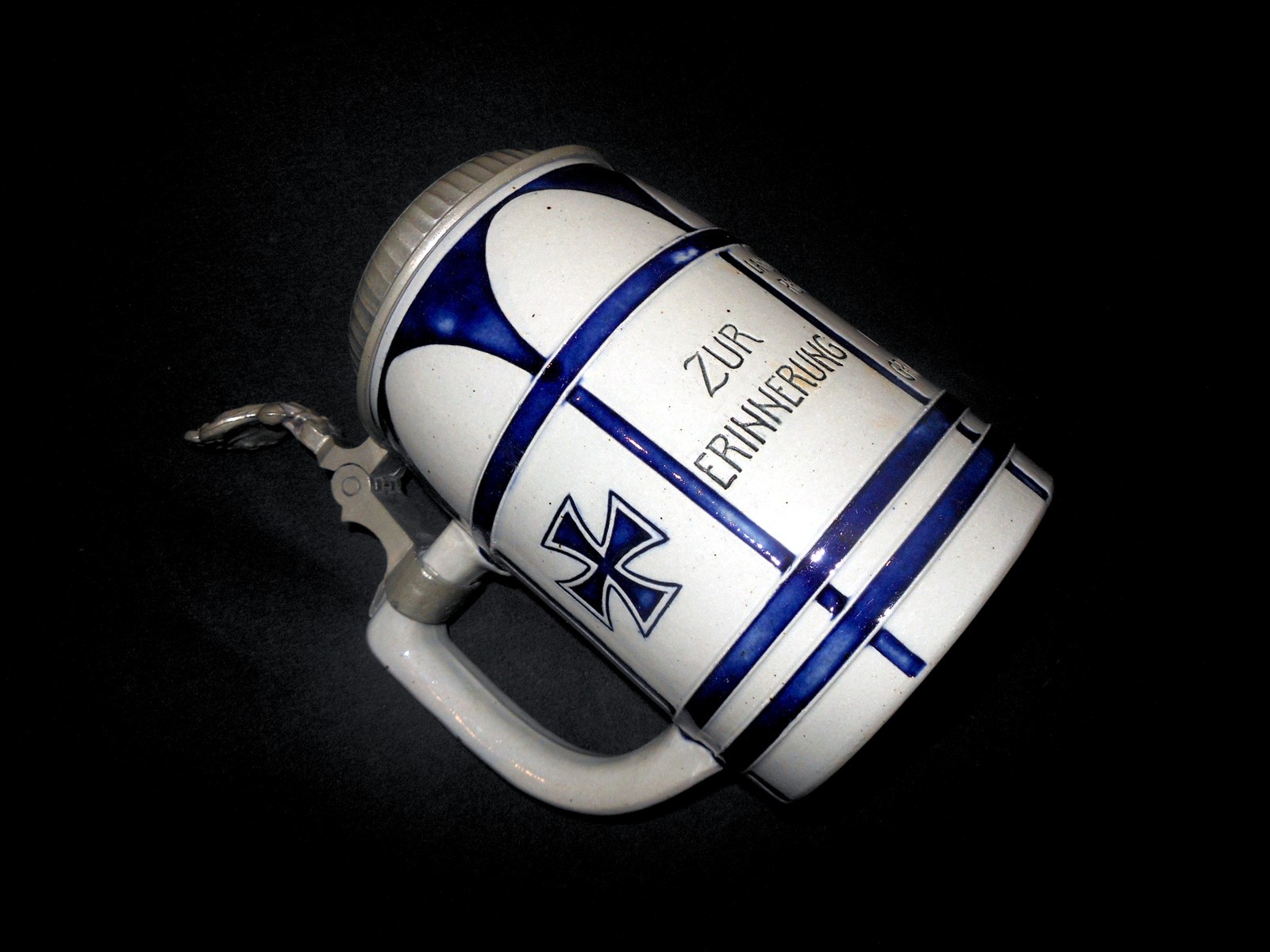 WW1 Prussian Army Heer - CHRISTMAS PRESENTATION AWARD TANKARD / STEIN - NICE!