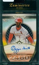 Ozzie Smith 2024 Topps Luminaries baseball  Hit Kings Autographs #HK-OS 1/1