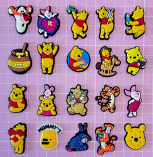 WINNIE THE POOH - 20pc Shoe Charms - fits crocs - FREE SHIPPING