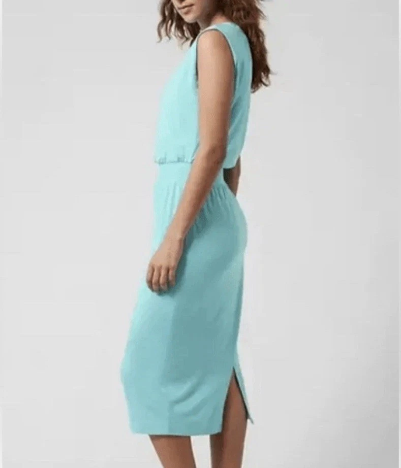 knee length dresses for ladies Santorini Sunrise Midi Dress main image 1