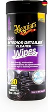 Meguiar's G13600EU Quik Interior Detailer Cleaning Wipes, Reinigungstücher 