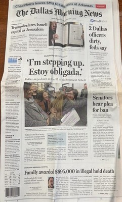 The Dallas Morning News Thursday, December 7, 2017 Complete Newspaper