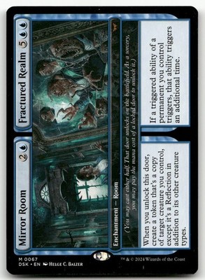 Mirror Room // Fractured Realm #67 (NM) Duskmourn DSK Magic MTG