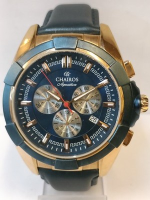 CHAIROS AQUATICA CHRONO QUARTZ LIMITED EDITION 0776-9999 SWISS MEN'S WORKING