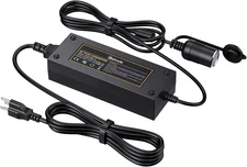 AstroAI AC to DC Converter 10A/120W/7.78FT/110V to12V Converter, 10A, Black 