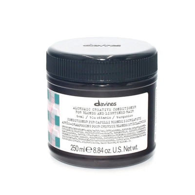 Davines Alchemic Creative Conditioner for Blonde & Lightened Hair Teal 8.84 oz