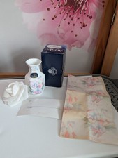 Aynsley Fine Bone China  " Little Sweetheart” Mayfair Vase mini 3 1/2” high