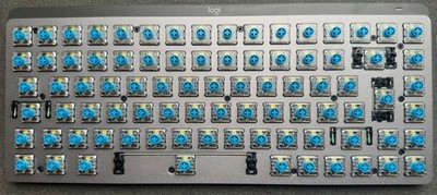 TOP Logitech MX MECHANICAL Mini Tastatur Keyboard Clicky Switches (OHNE TASTEN)