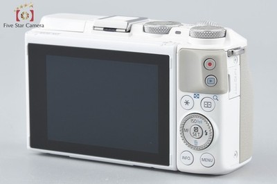 Canon EOS M3 White 24.2 MP Digital Camera EF-M 18-55 IS STM Lens