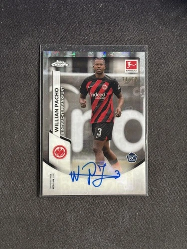 Willian Pacho 2023 Topps Chrome Willian Pacho