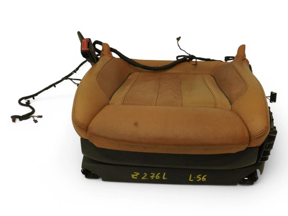 2016 - 2019 BMW 740 750 G11 G12 SEAT LEATHER BUCKET LOWER FRONT DRIVER LH OEM - Image 2 of 4