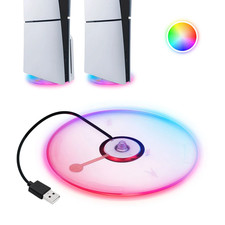 Iplay Transparent RGB Vertical Stand for PS5 Slim Disc/Digital Edition Console