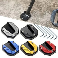 Base Motorcycle Kickstand Foot Extension Pad Motorbike Side Kick Stand Pad