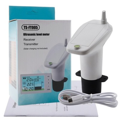 Water Depth Meter with Backlit Buzzer Digital Display Water Liquid Gauge