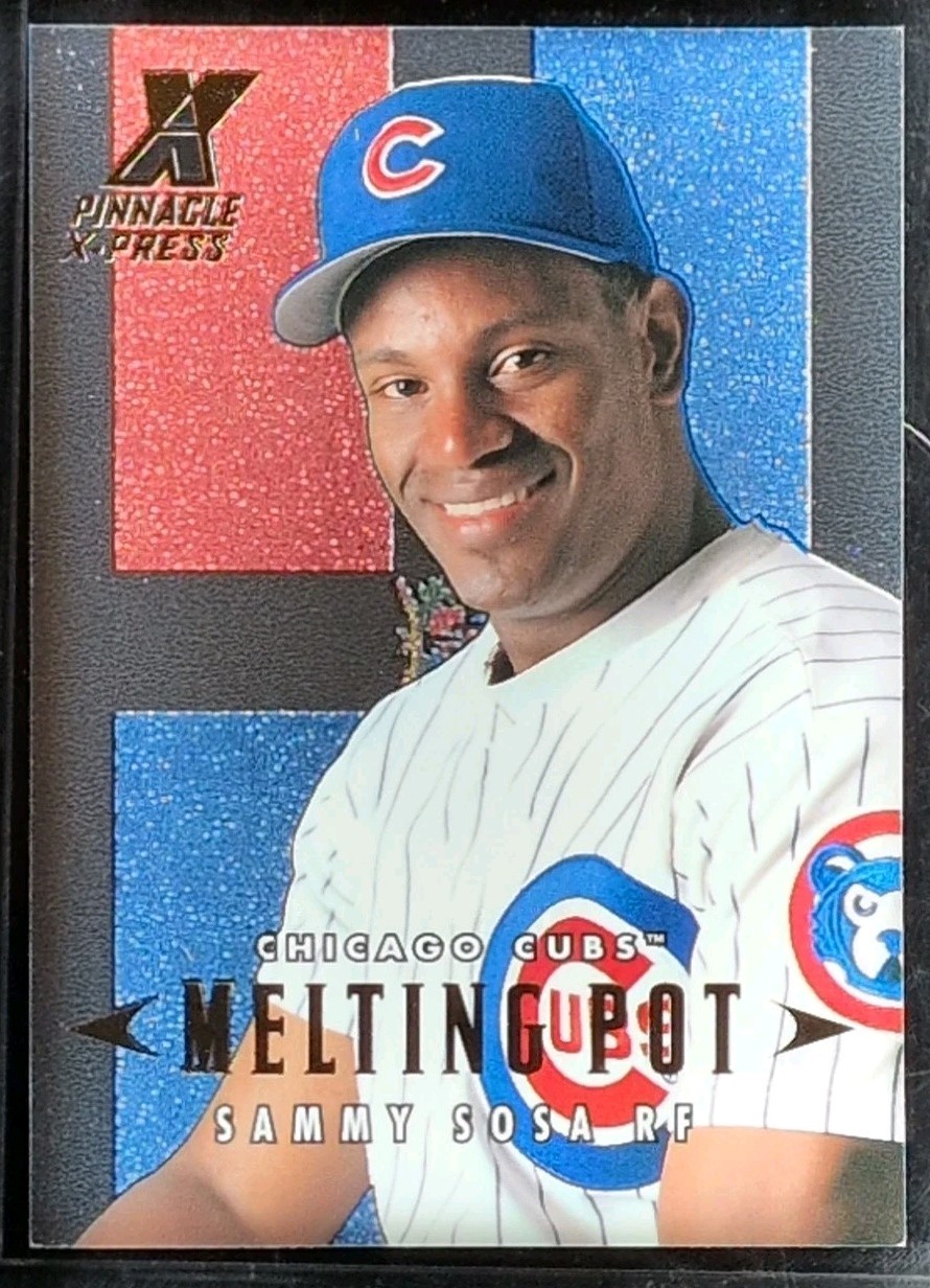 1997 Pinnacle X-Press - Melting Pot Sammy Sosa #16 /500
