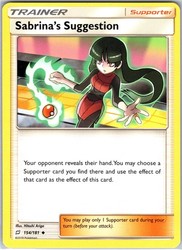 Sabrina's Suggestion 154/181 Team Up
