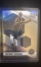 2020 Panini Mosaic Anthony Edwards Black Gold Choice #201 card
