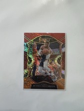 Panini Select - Concourse Russell Westbrook #39 Red White Orange Shimmer Prizm