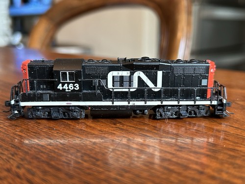 Decodificador locomotora escala N Atlas 40000428 GP9 Canadian National 4463 listo | Condition: Used