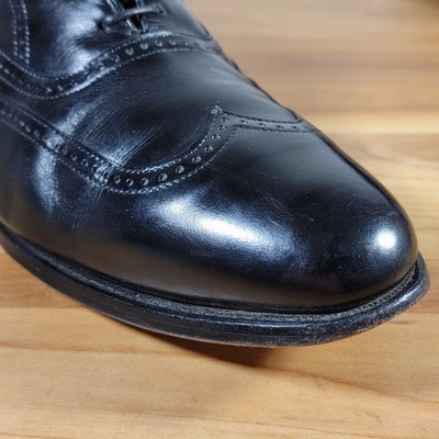 Allen Edmonds Marlow Black Wingtip Oxford Dress Shoes Men\'s Size 9.5 B Made USA‎ Allen Edmonds Marlow | eBay main image 3