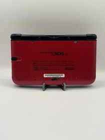 *US SELLER* Red/black Nintendo3DS XL LL | Charger + SD Card  | Region free