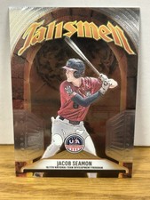2026 Prizm USA Baseball Stars & Stripes Jacob Seamon Talismen #16