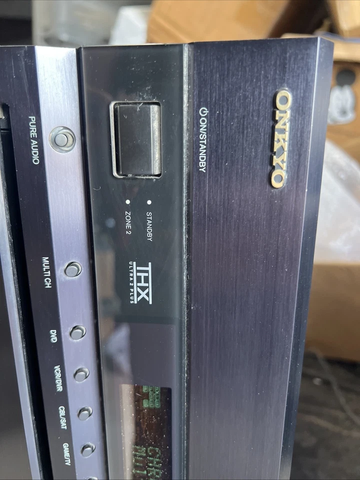Onkyo TX-SR806 7.1 MultiZone Home Theater AV Receiver TESTED WORKING - Image 2 of 4