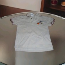 DISNEY'S VINTAGE 1990S BOYS MICKEY MOUSE BASKETBALL POLO SHIRT SIZE 4/5