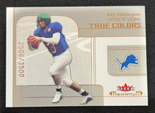 JOEY HARRINGTON 2002 Fleer Maximum #252 Rookie Card RC #2506/3500 Detroit Lions. rookie card picture