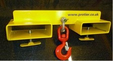 Forklift Mounted Lifting Hook Attachment 5T / 5000kg Telehandler Crane Jib
