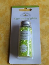 Doodlebug Design Sugar Coating Glitter .85oz - LIMEADE